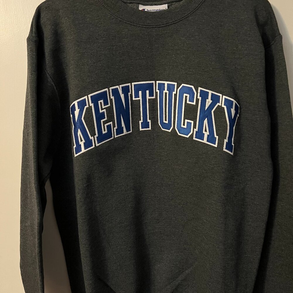 Champion Stitched Arch Kentucky Wildcats Sweatshirt - Size Small